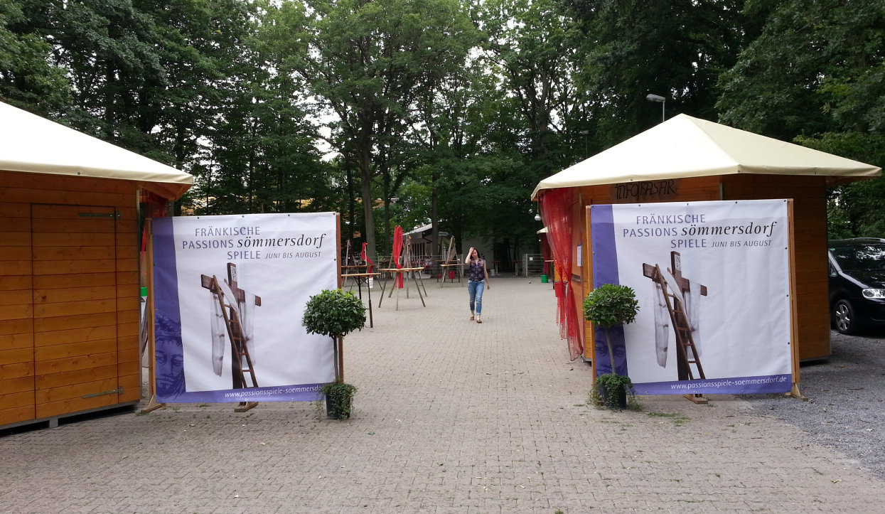 Parking Concept for Passionsspiele in Sömmersdorf