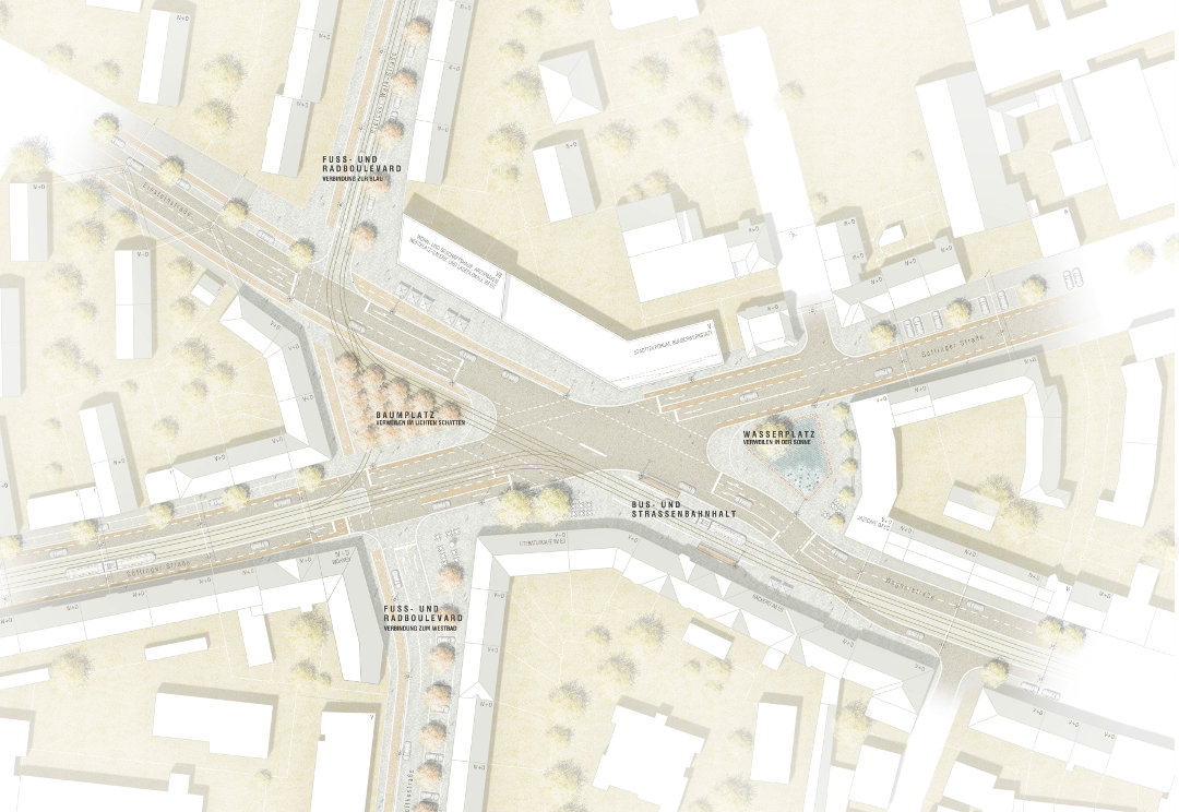 Planning Competition for Remodeling Theodor-Heuss-Platz in Ulm