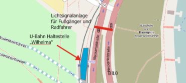 Rad- und Fußgängerzählung in Stuttgart